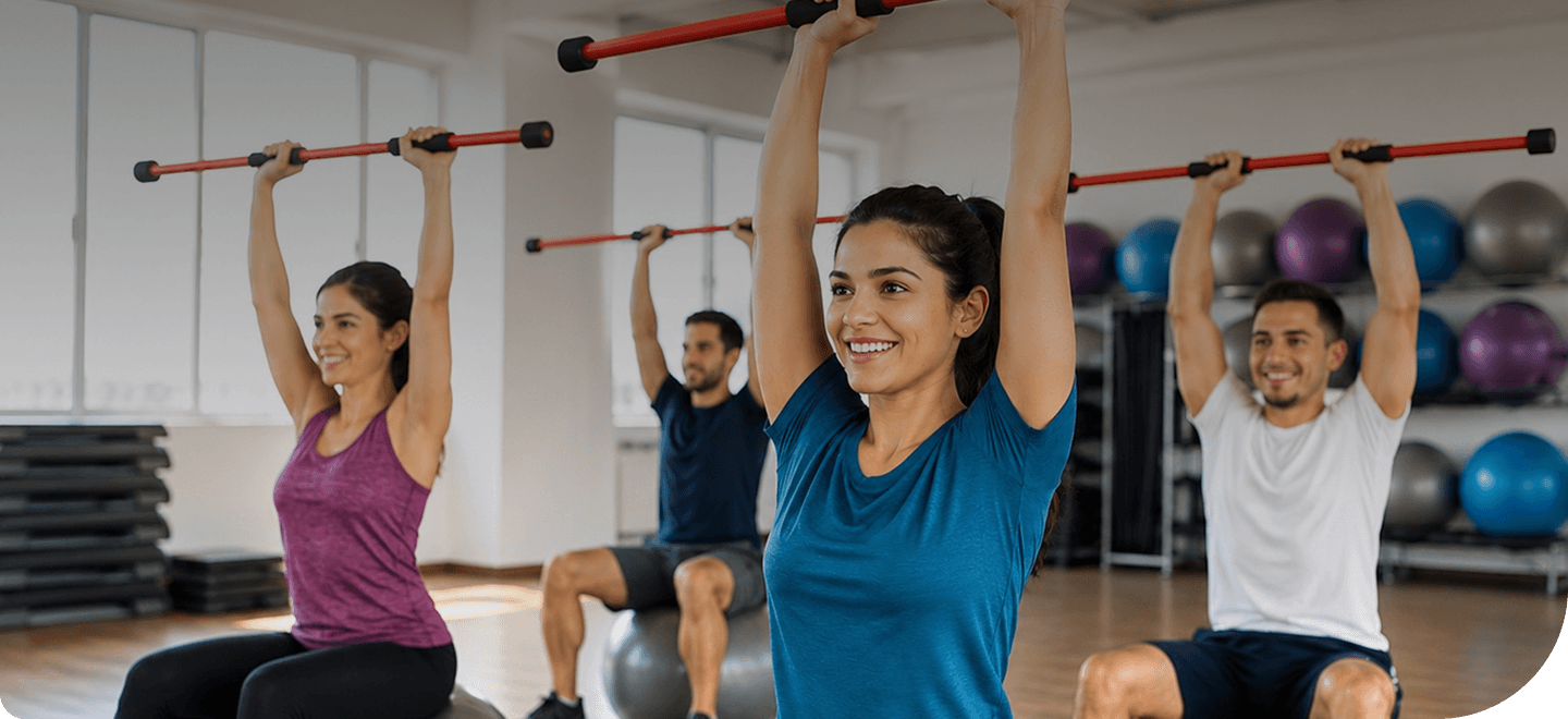 Flexibar training at Postura by Physio