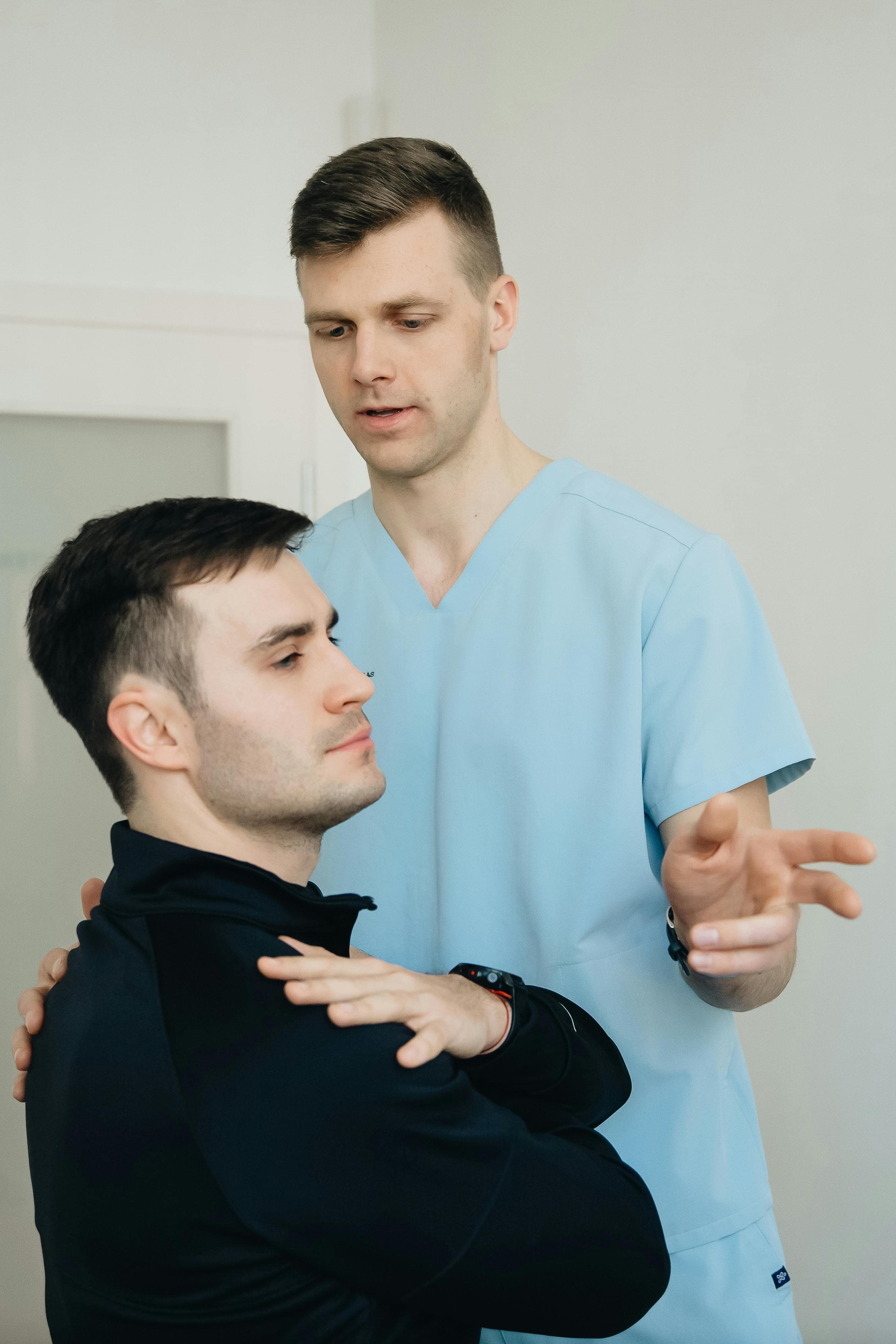 Physiotherapy session